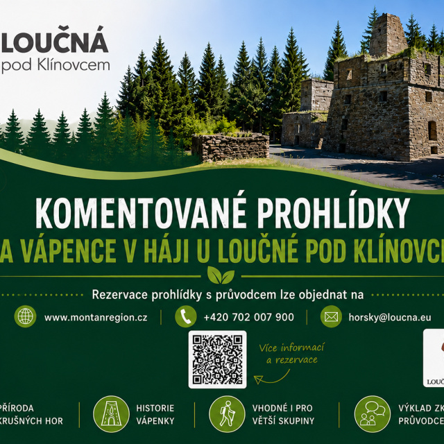 Vápenka v Háji u Loučné pod Klínovcem
